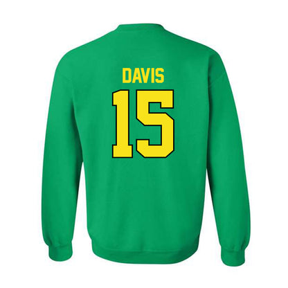 Oregon - NCAA Football : Solomon Davis - Classic Shersey Crewneck Sweatshirt-1