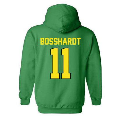 Oregon - NCAA Women's Lacrosse : Keighley Bosshardt - Classic Shersey Hooded Sweatshirt-1