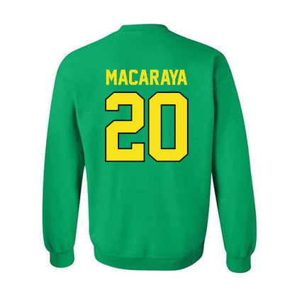 Oregon - NCAA Acrobatics & Tumbling : Haylie Macaraya - Classic Shersey Crewneck Sweatshirt-1