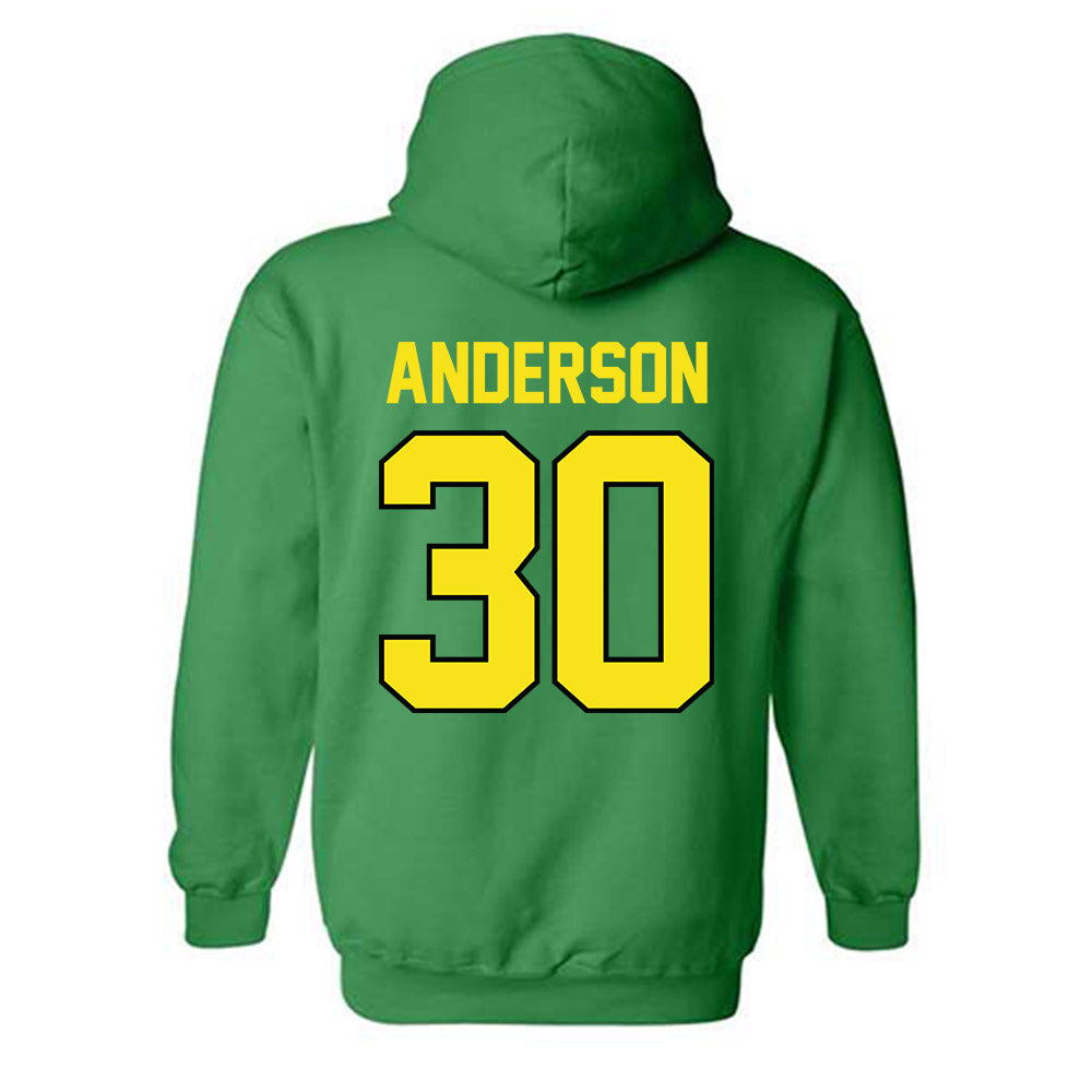 Oregon - NCAA Baseball : Austin Anderson - Classic Shersey Hooded Sweatshirt