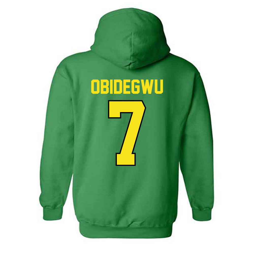 Oregon - NCAA Football : Ify Obidegwu - Classic Shersey Hooded Sweatshirt-1