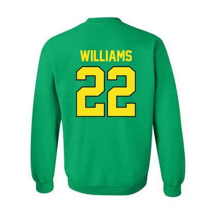 Oregon - NCAA Women's Basketball : Janiyah Williams - Classic Shersey Crewneck Sweatshirt-1