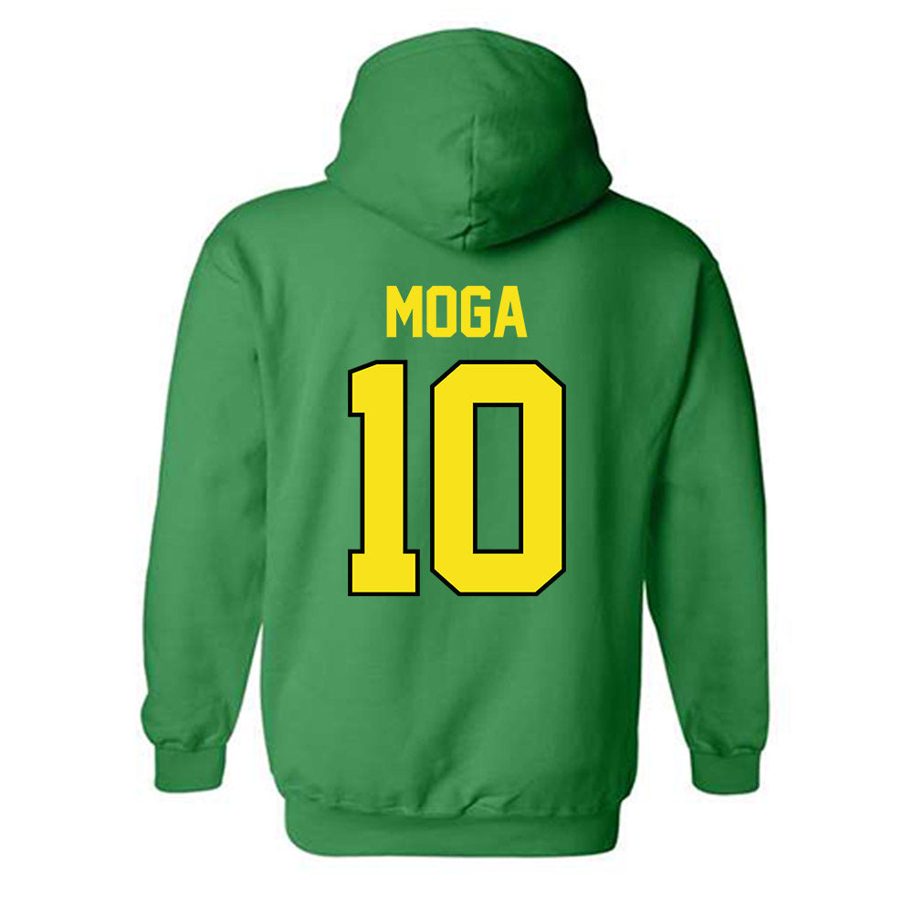 Oregon - NCAA Football : Luke Moga - Classic Shersey Hooded Sweatshirt-1