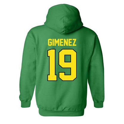 Oregon - NCAA Baseball : Jax Gimenez - Classic Shersey Hooded Sweatshirt-1