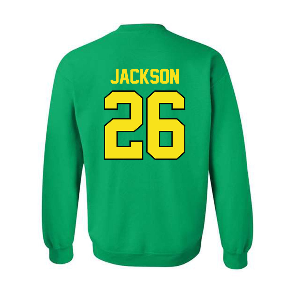 Oregon - NCAA Football : Devon Jackson - Classic Shersey Crewneck Sweatshirt-1