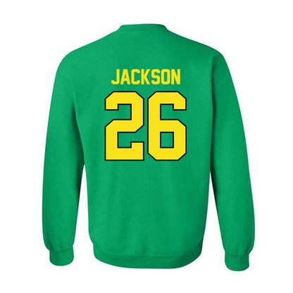 Oregon - NCAA Football : Devon Jackson - Classic Shersey Crewneck Sweatshirt-1