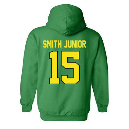 Oregon - NCAA Football : Akili Smith Junior - Classic Shersey Hooded Sweatshirt-1