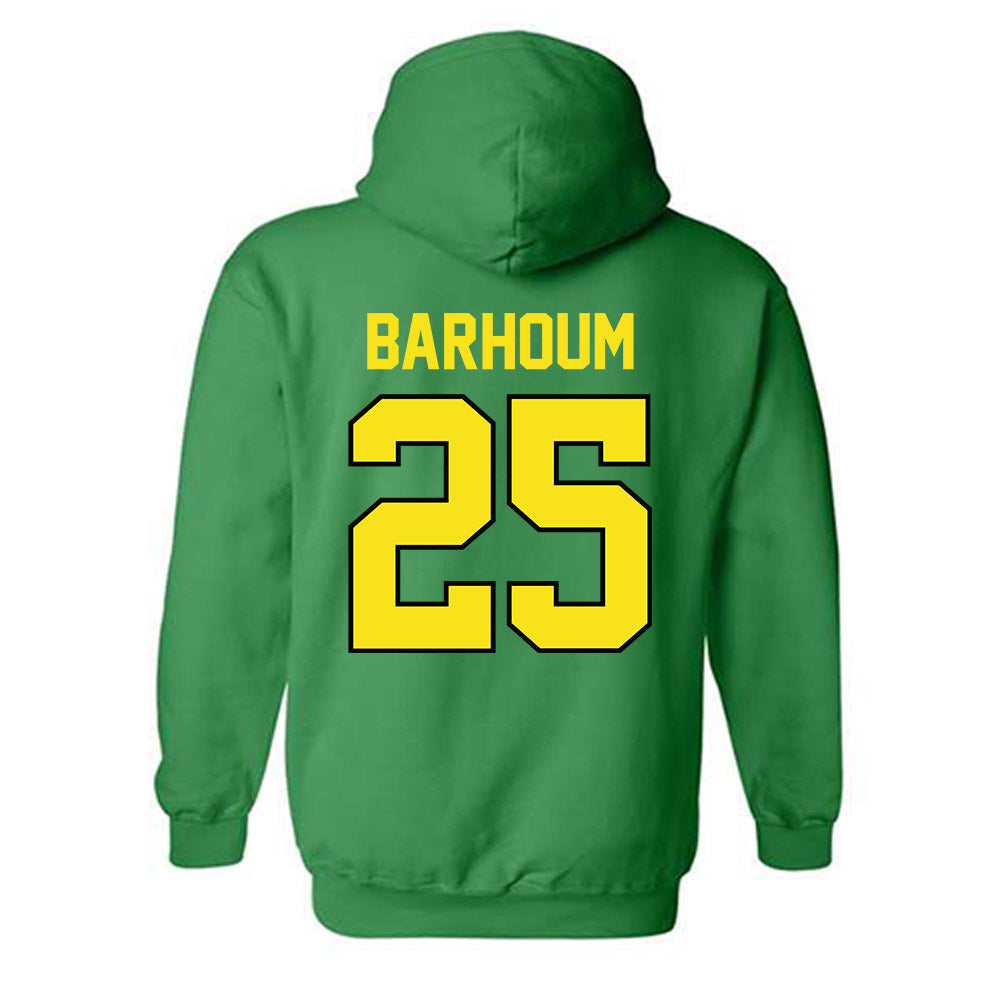 Oregon - NCAA Women's Basketball : Sara Barhoum - Classic Shersey Hooded Sweatshirt-1
