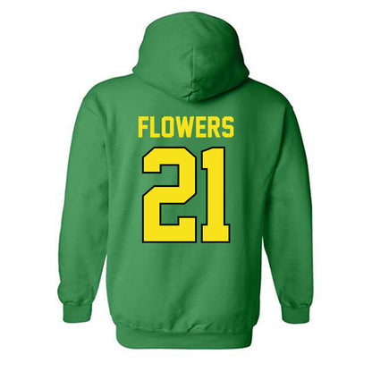 Oregon - NCAA Football : Aaron Flowers - Classic Shersey Hooded Sweatshirt