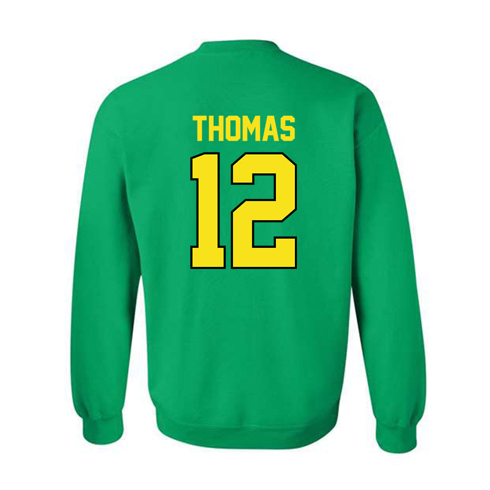 Oregon - NCAA Football : Brock Thomas - Classic Shersey Crewneck Sweatshirt-1