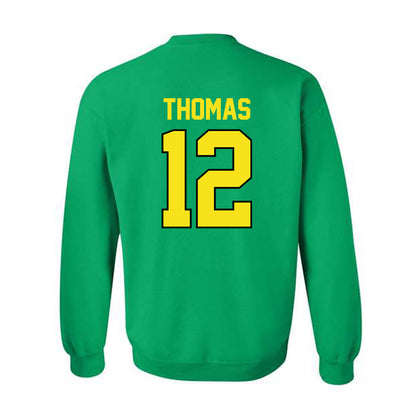 Oregon - NCAA Football : Brock Thomas - Classic Shersey Crewneck Sweatshirt-1