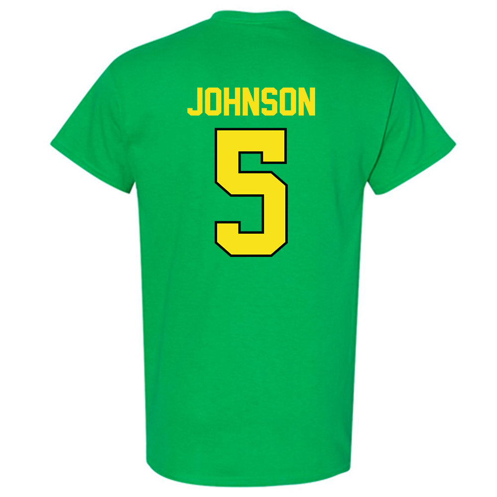 Oregon - NCAA Football : Theran Johnson - Classic Shersey T-Shirt-1