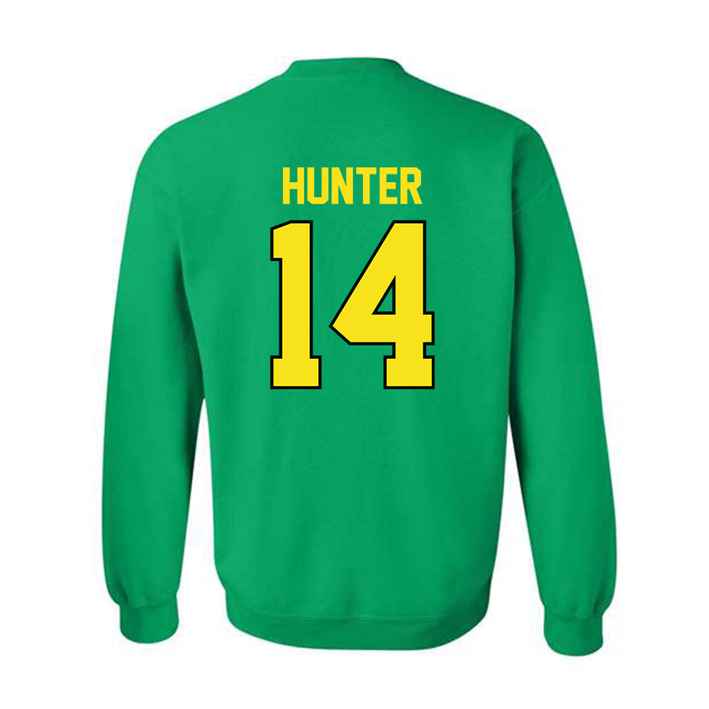 Oregon - NCAA Women's Soccer : Abella Hunter - Classic Shersey Crewneck Sweatshirt-1