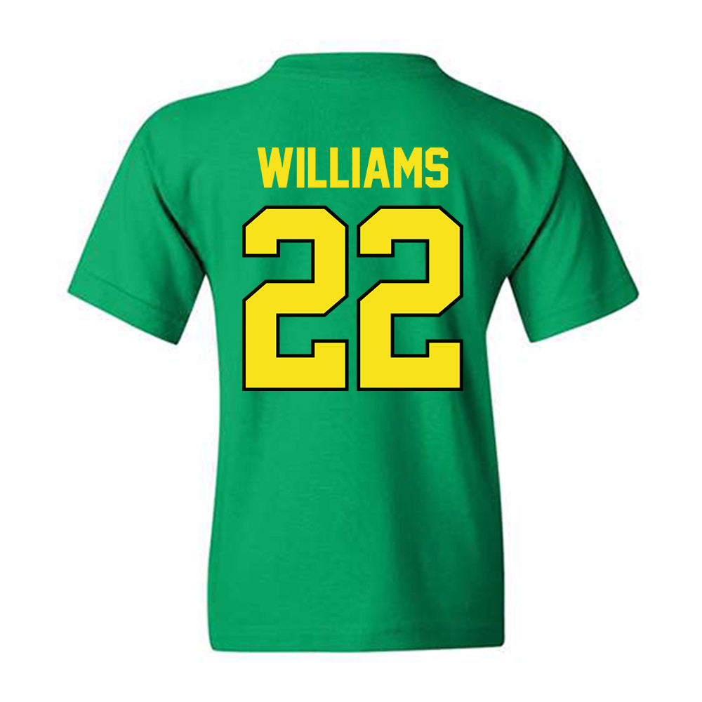 Oregon - NCAA Women's Basketball : Janiyah Williams - Classic Shersey Youth T-Shirt-1