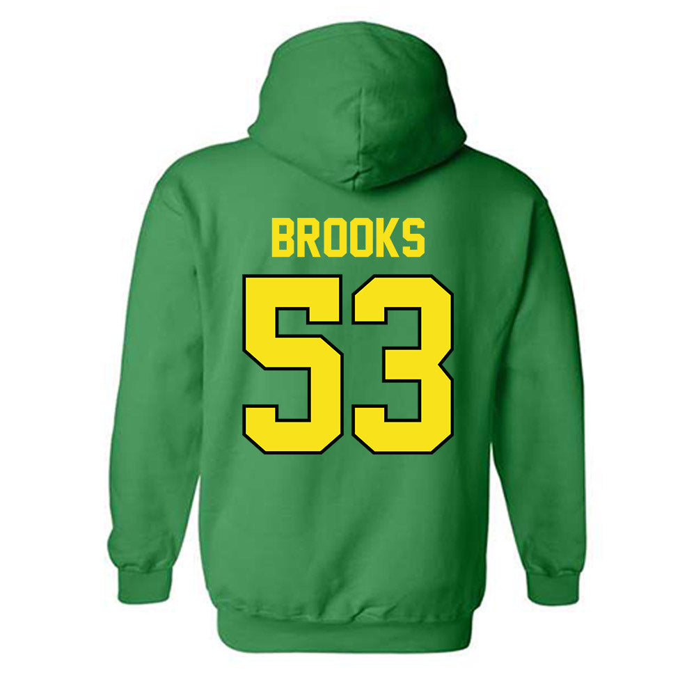 Oregon - NCAA Football : Devin Brooks - Classic Shersey Hooded Sweatshirt-1