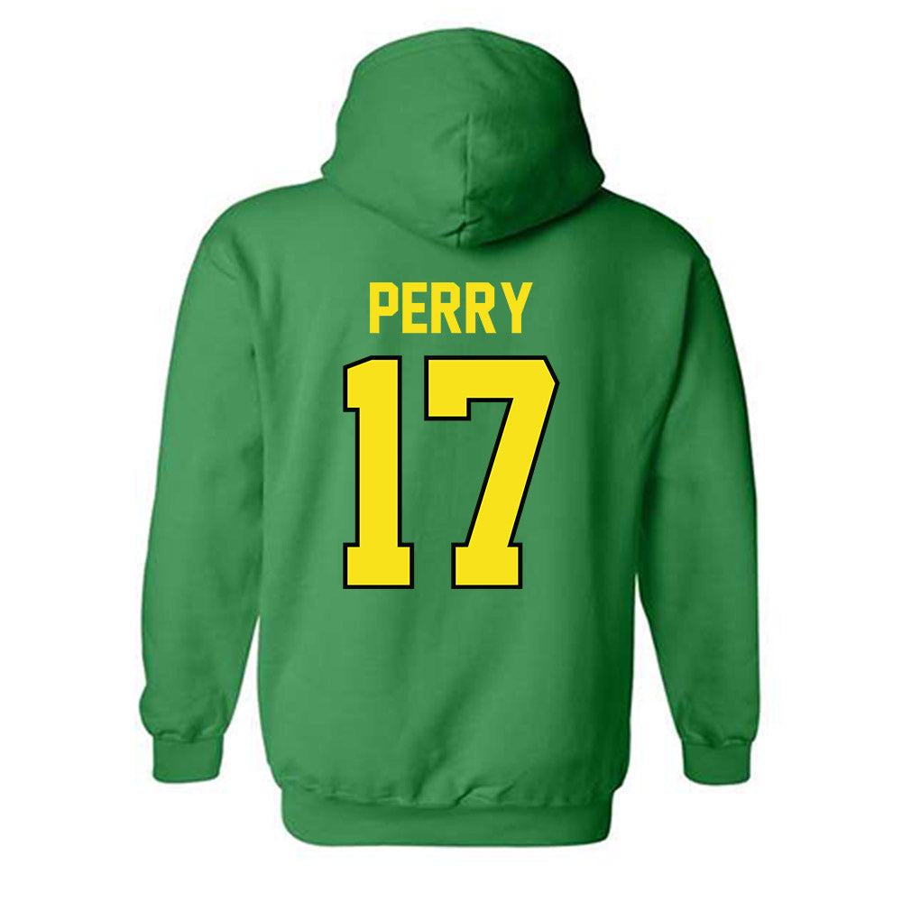 Oregon - NCAA Football : Cooper Perry - Classic Shersey Hooded Sweatshirt-1