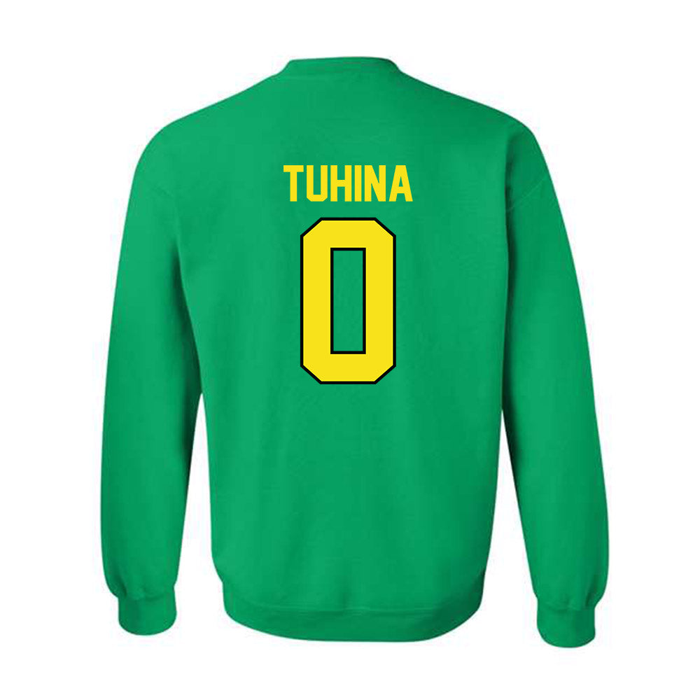 Oregon - NCAA Women's Basketball : Astera Tuhina - Classic Shersey Crewneck Sweatshirt-1