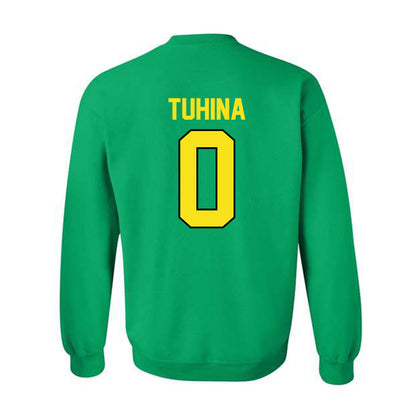 Oregon - NCAA Women's Basketball : Astera Tuhina - Classic Shersey Crewneck Sweatshirt-1