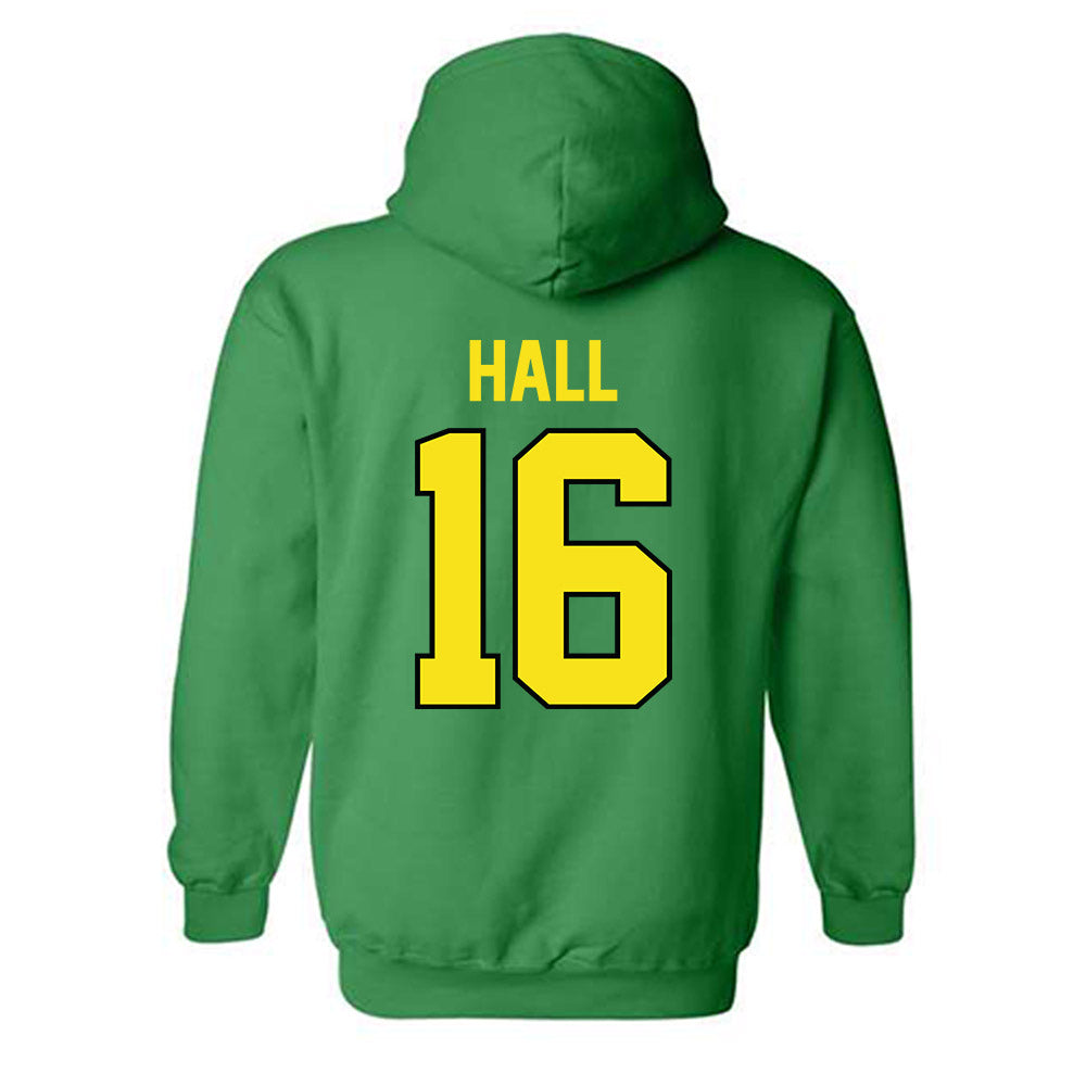 Oregon - NCAA Women's Soccer : Carys Hall - Classic Shersey Hooded Sweatshirt-1