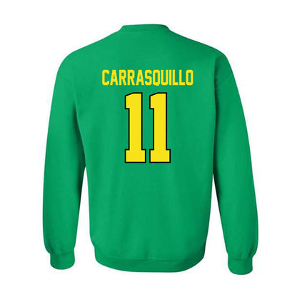 Oregon - NCAA Women's Lacrosse : Brianna Carrasquillo - Classic Shersey Crewneck Sweatshirt-1
