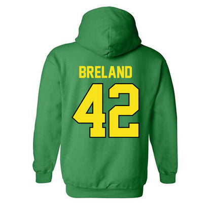 Oregon - NCAA Football : Aydin Breland - Classic Shersey Hooded Sweatshirt-1