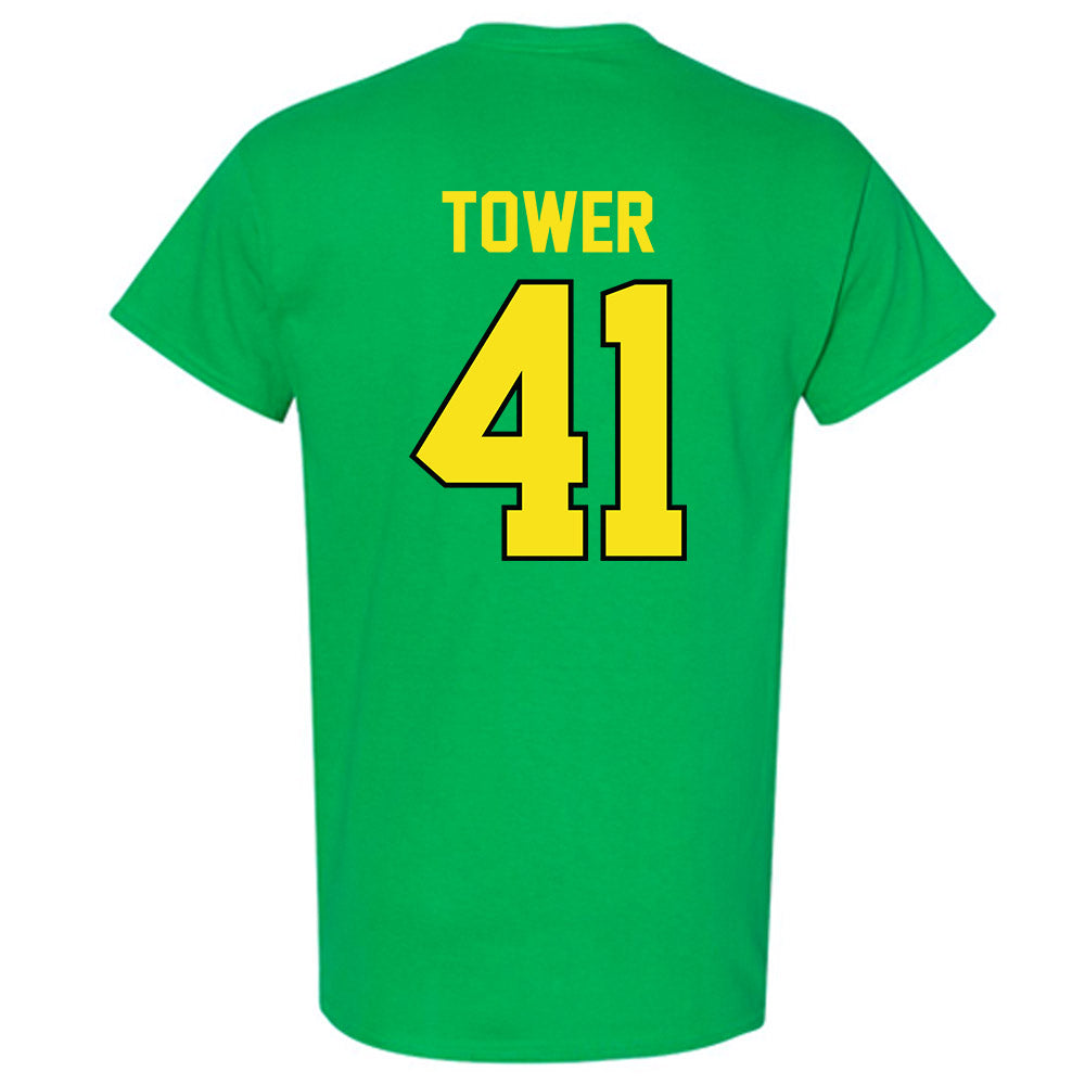 Oregon - NCAA Acrobatics & Tumbling : Mailee Tower - Classic Shersey T-Shirt-1