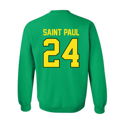 Oregon - NCAA Football : Jalen Saint Paul - Classic Shersey Crewneck Sweatshirt-1