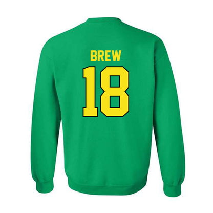 Oregon - NCAA Football : Dorian Brew - Classic Shersey Crewneck Sweatshirt-1