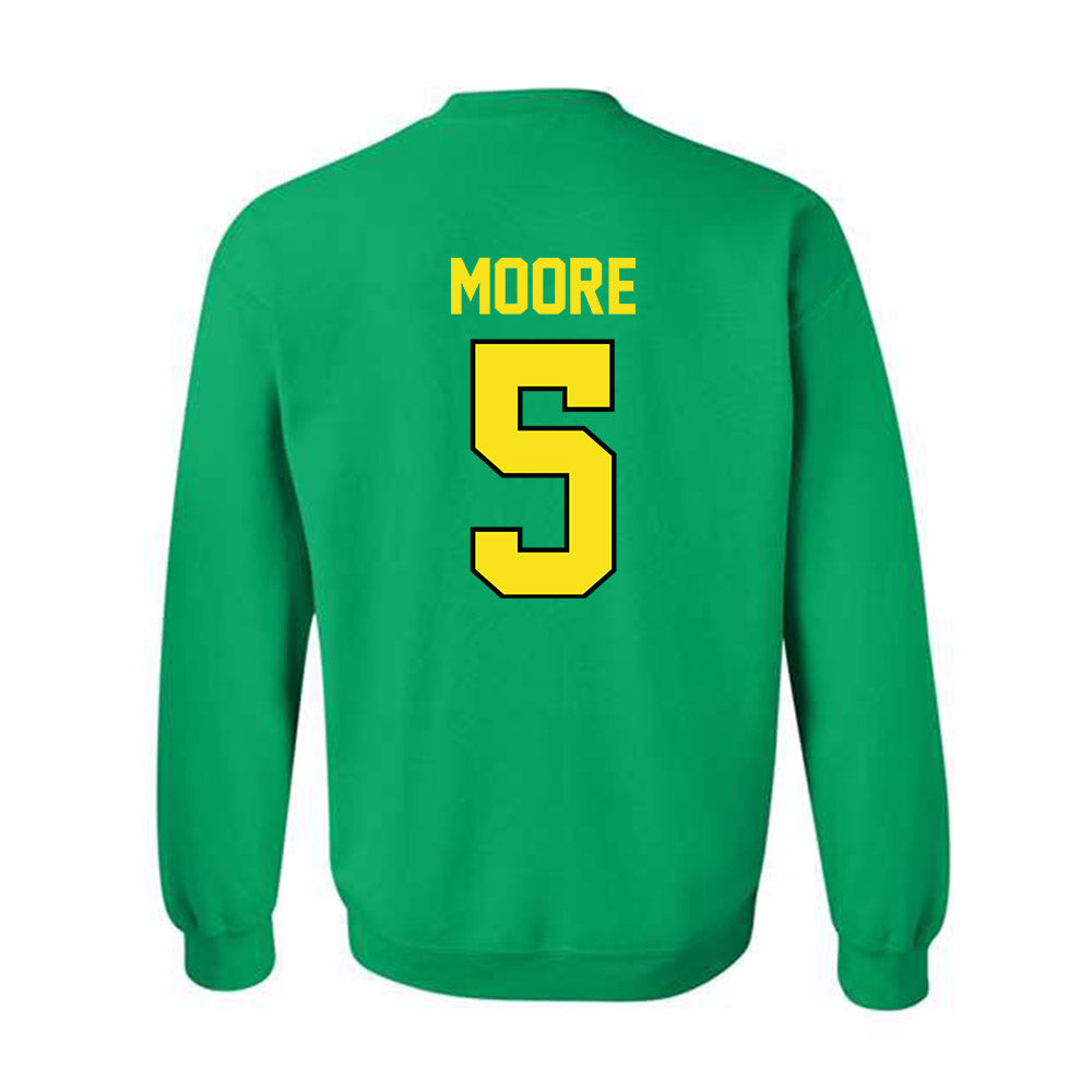 Oregon - NCAA Football : Dante Moore - Classic Shersey Crewneck Sweatshirt-1