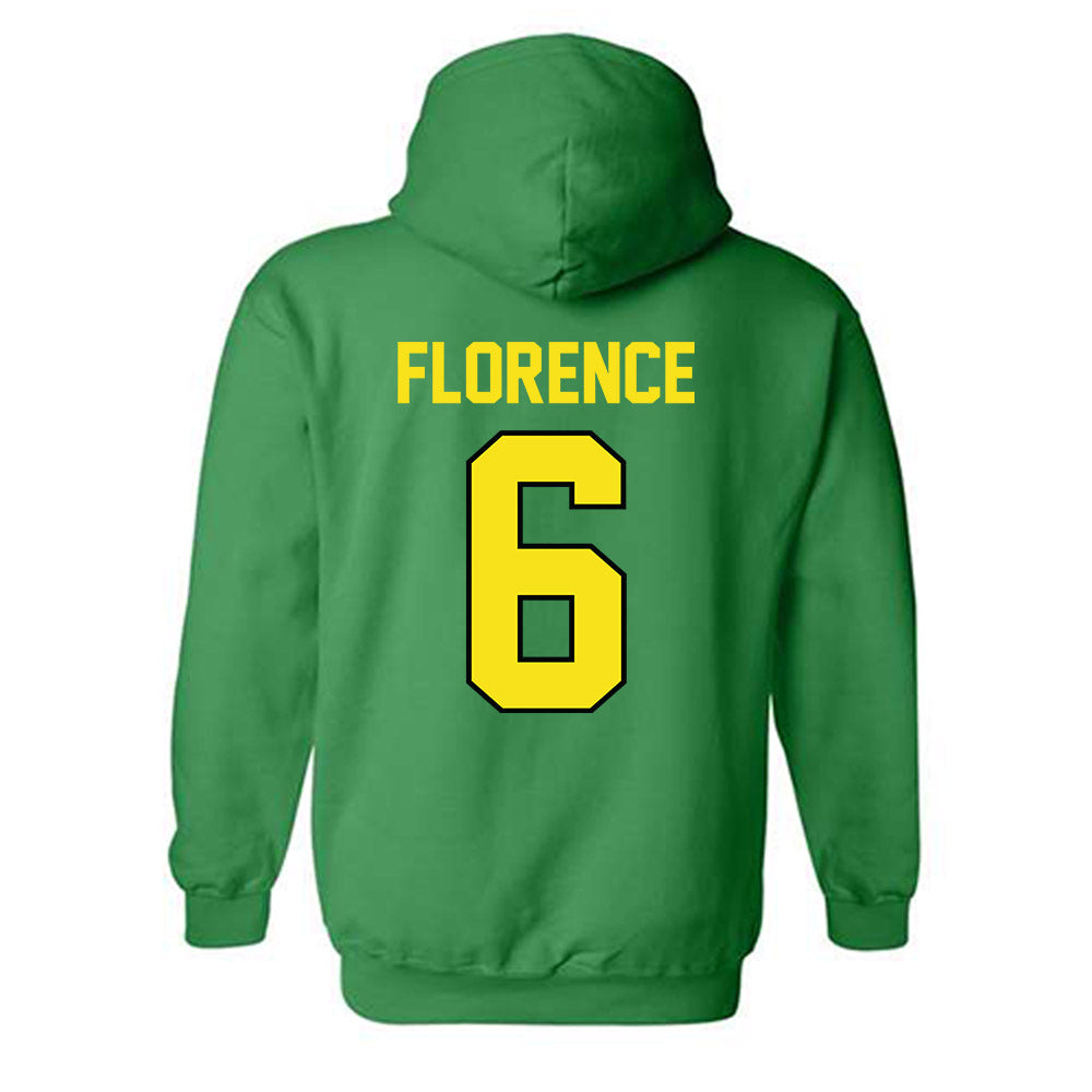 Oregon - NCAA Football : Jahlil Florence - Classic Shersey Hooded Sweatshirt-1