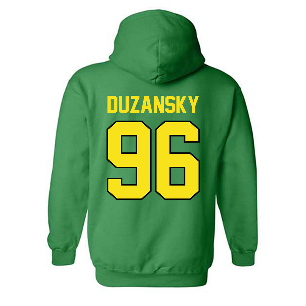 Oregon - NCAA Football : Nick Duzansky - Classic Shersey Hooded Sweatshirt-1
