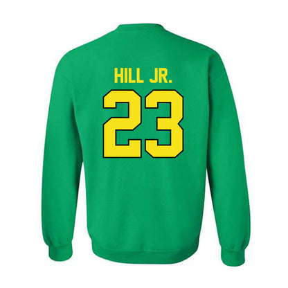 Oregon - NCAA Football : Dierre Hill Jr. - Classic Shersey Crewneck Sweatshirt-1