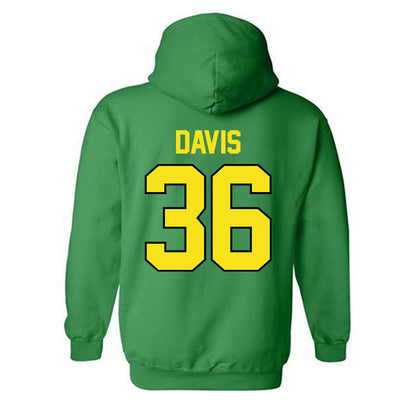 Oregon - NCAA Football : Timon Davis - Classic Shersey Hooded Sweatshirt-1