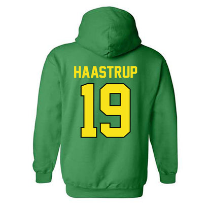 Oregon - NCAA Football : Tobi Haastrup - Classic Shersey Hooded Sweatshirt-1