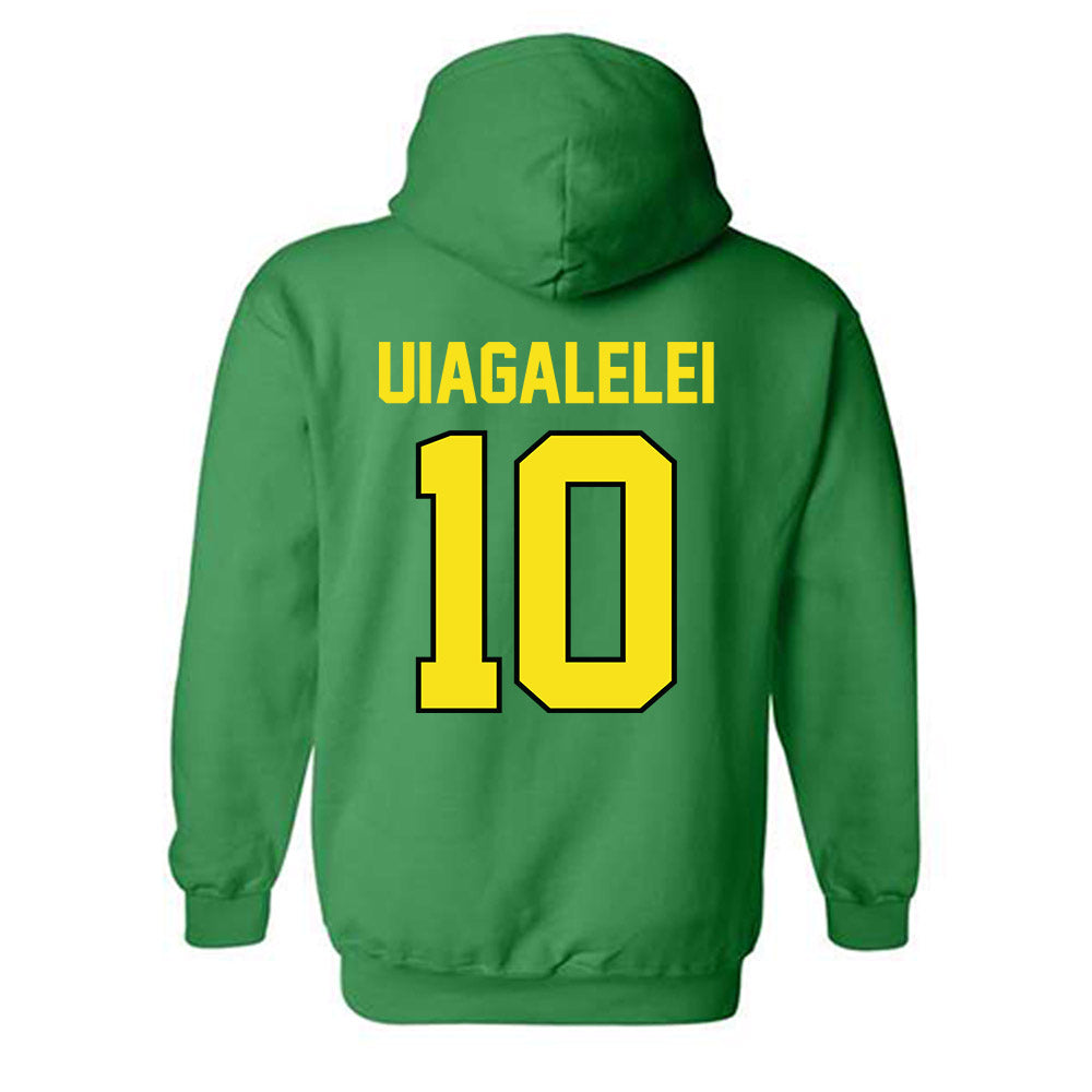 Oregon - NCAA Football : Matayo Uiagalelei - Classic Shersey Hooded Sweatshirt-1