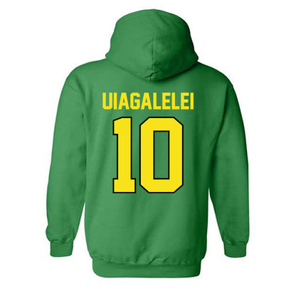 Oregon - NCAA Football : Matayo Uiagalelei - Classic Shersey Hooded Sweatshirt-1