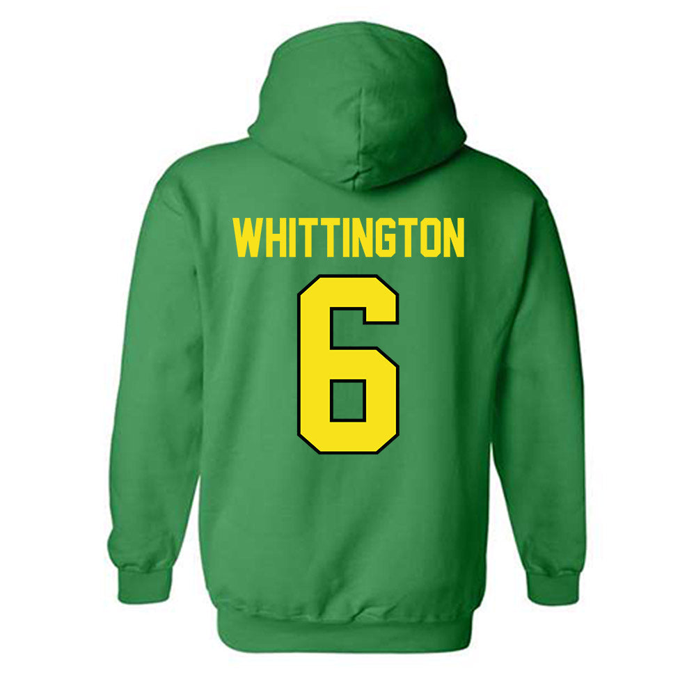 Oregon - NCAA Football : Noah Whittington - Classic Shersey Hooded Sweatshirt-1