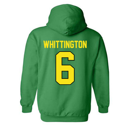 Oregon - NCAA Football : Noah Whittington - Classic Shersey Hooded Sweatshirt-1