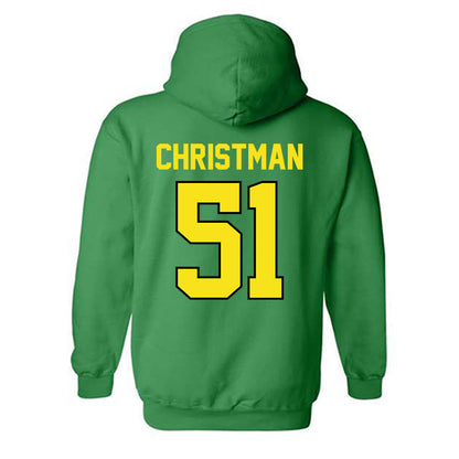 Oregon - NCAA Baseball : Nathan Christman - Classic Shersey Hooded Sweatshirt-1