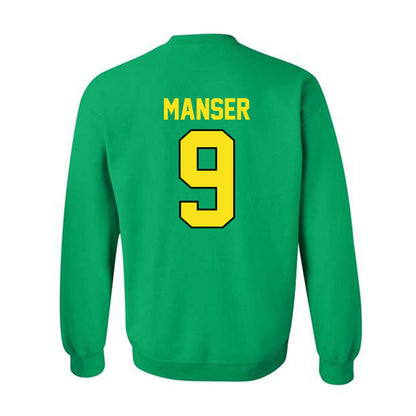 Oregon - NCAA Women's Lacrosse : Kylee Manser - Classic Shersey Crewneck Sweatshirt-1