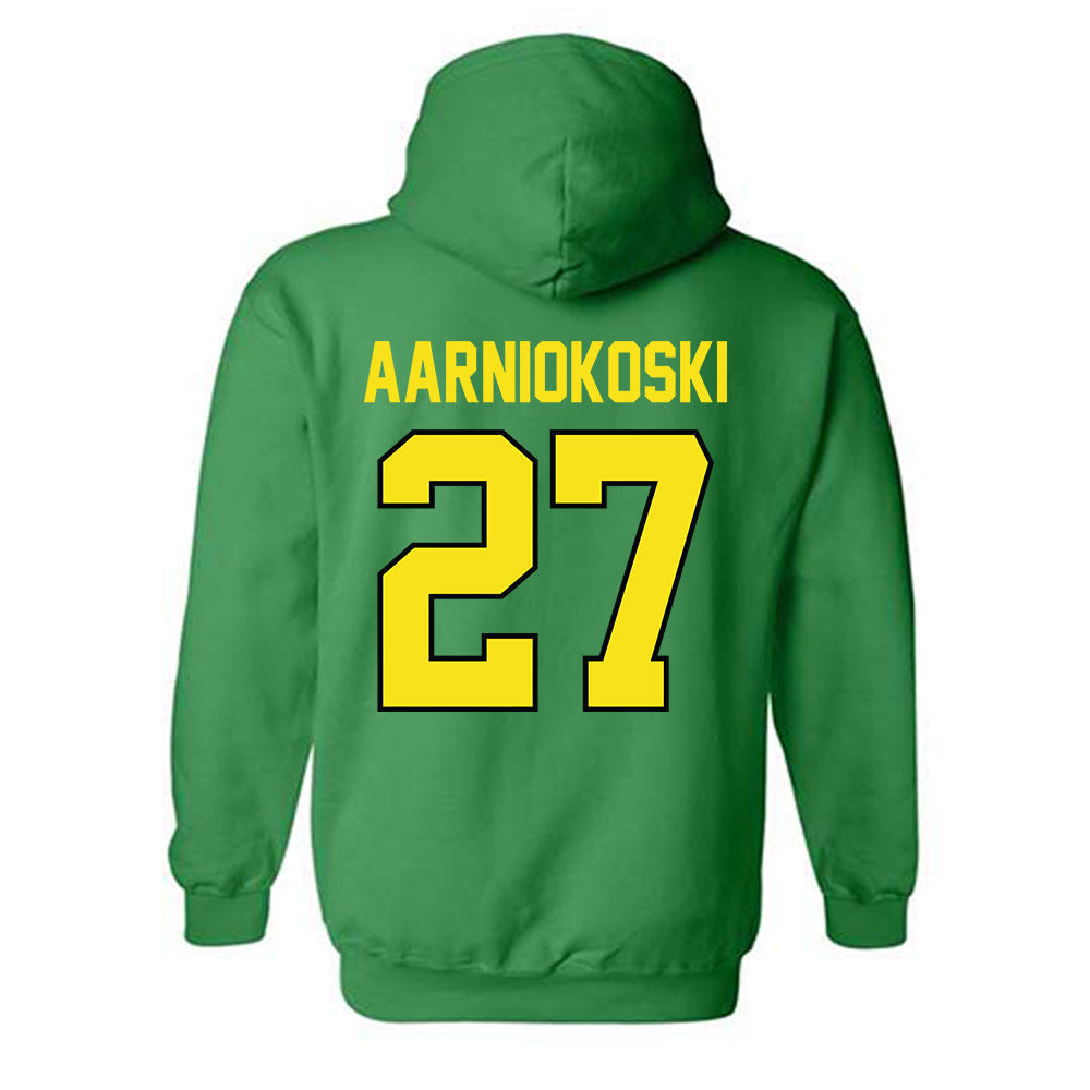 Oregon - NCAA Beach Volleyball : Serena Aarniokoski - Classic Shersey Hooded Sweatshirt-1