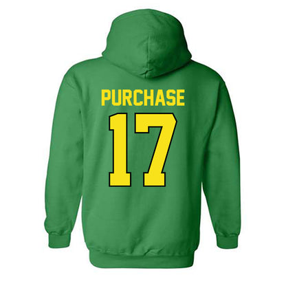 Oregon - NCAA Football : Blake Purchase - Classic Shersey Hooded Sweatshirt-1
