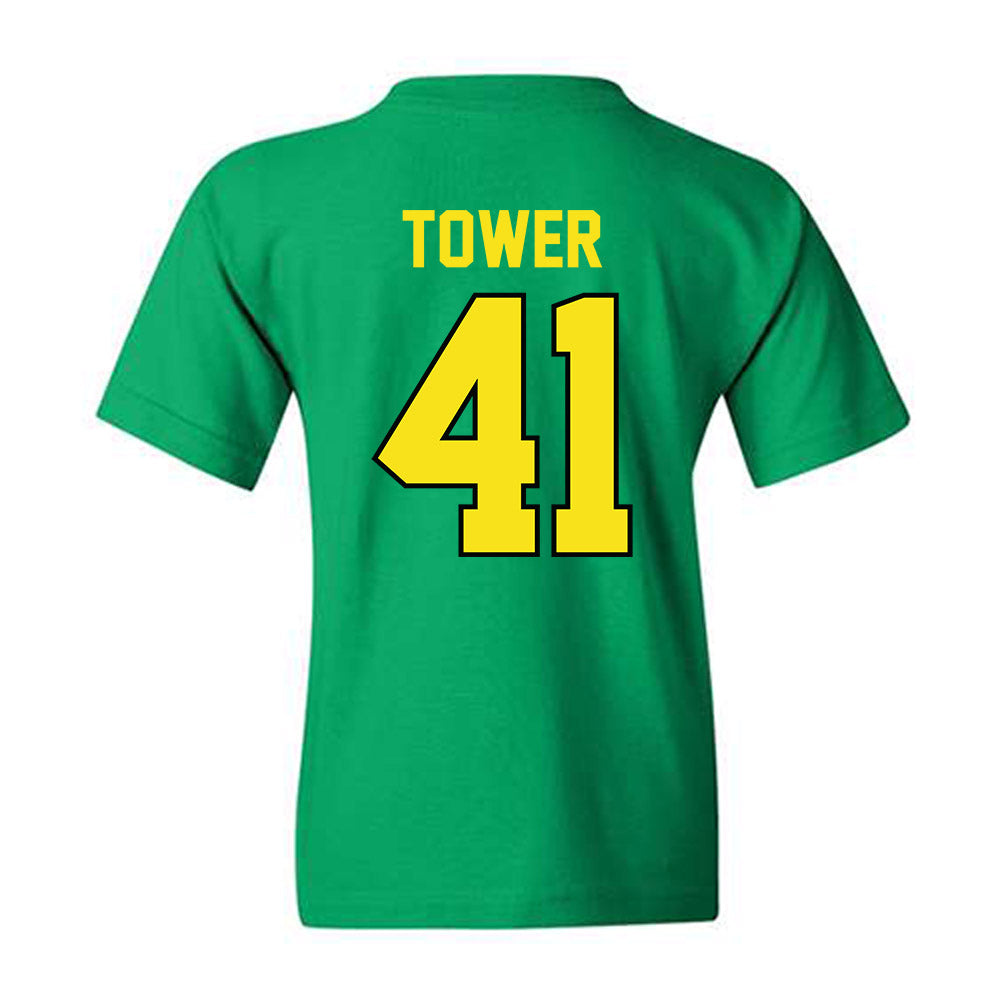 Oregon - NCAA Acrobatics & Tumbling : Mailee Tower - Classic Shersey Youth T-Shirt-1