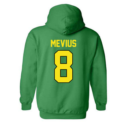 Oregon - NCAA Women's Basketball : Elisa Mevius - Classic Shersey Hooded Sweatshirt-1