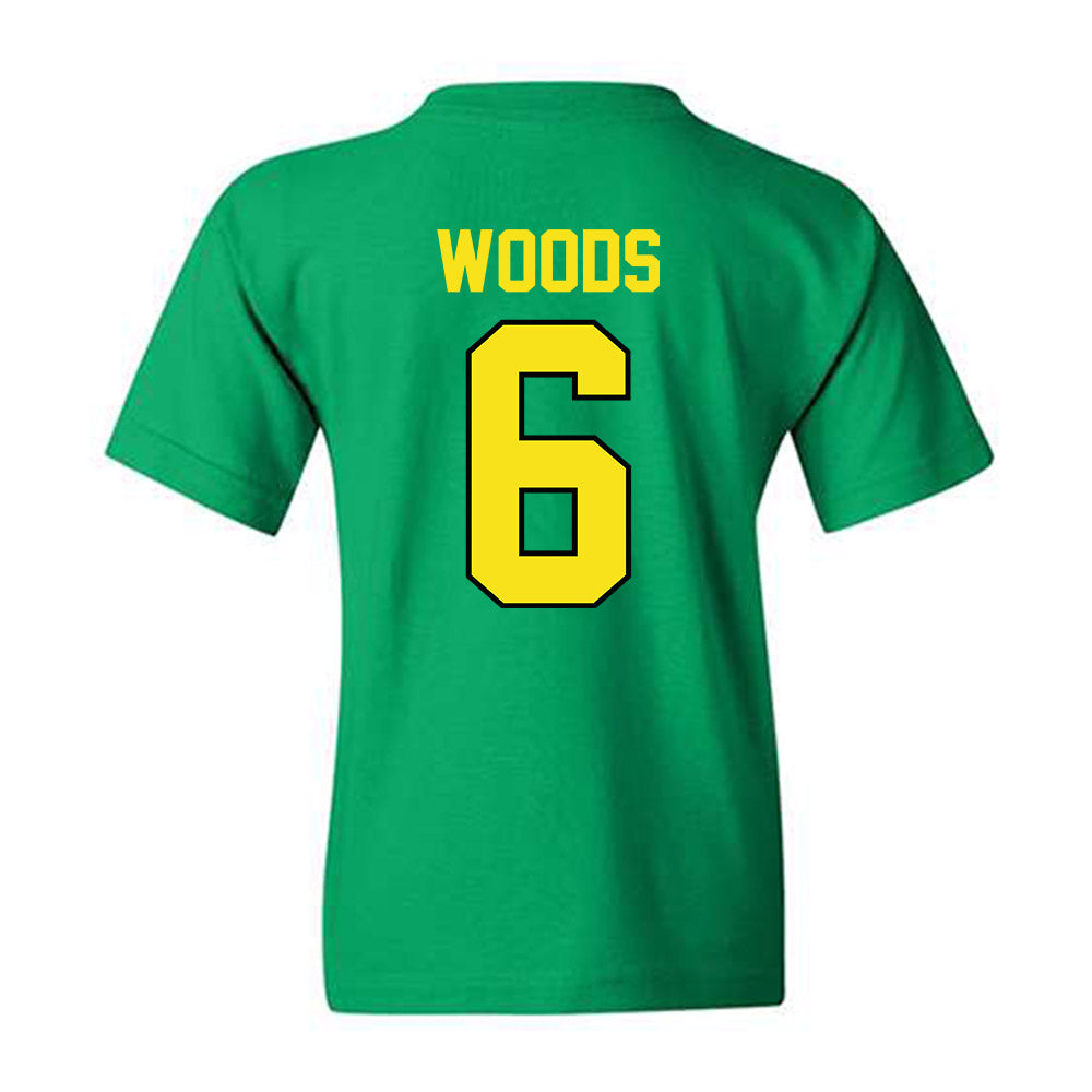 Oregon - NCAA Acrobatics & Tumbling : Nevaeh Woods - Classic Shersey Youth T-Shirt-1