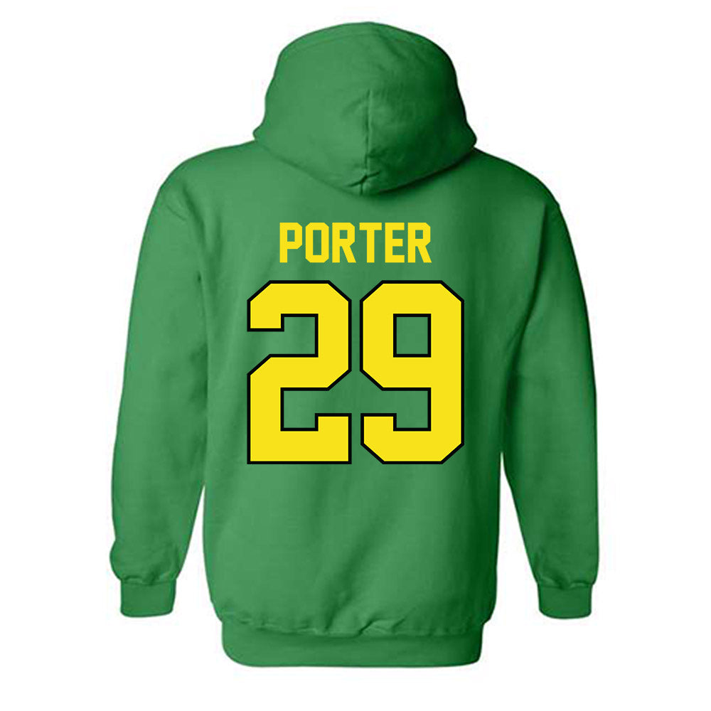 Oregon - NCAA Football : Ashton Porter - Classic Shersey Hooded Sweatshirt-1