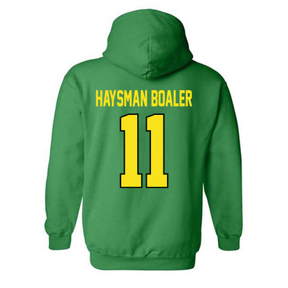 Oregon - NCAA Women's Soccer : Ariane Haysman Boaler - Classic Shersey Hooded Sweatshirt