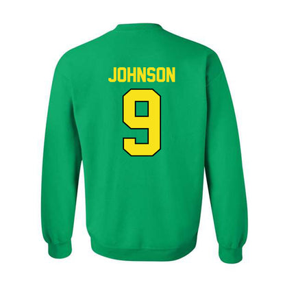 Oregon - NCAA Football : Jamari Johnson - Classic Shersey Crewneck Sweatshirt-1