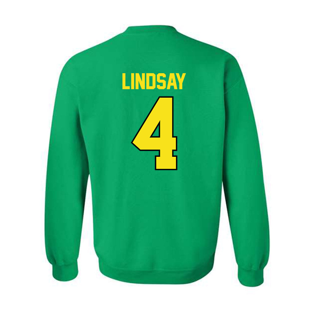 Oregon - NCAA Men's Basketball : Dezdrick Lindsay - Classic Shersey Crewneck Sweatshirt-1