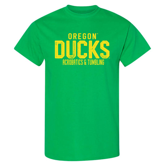 Oregon - NCAA Acrobatics & Tumbling : Makenna Guidish - Classic Shersey T-Shirt-0